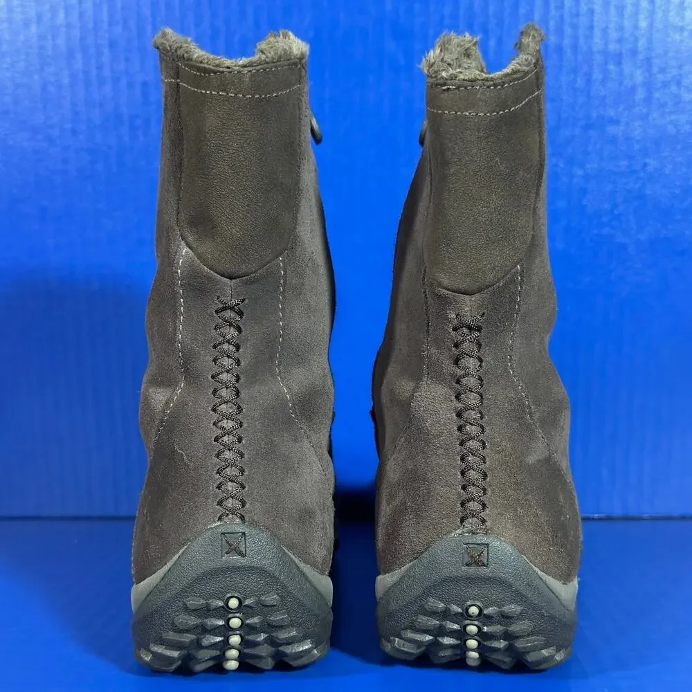 Sorel Womens Maribel Waterproof Nubuck Winter Boot in Grey‎ 8
